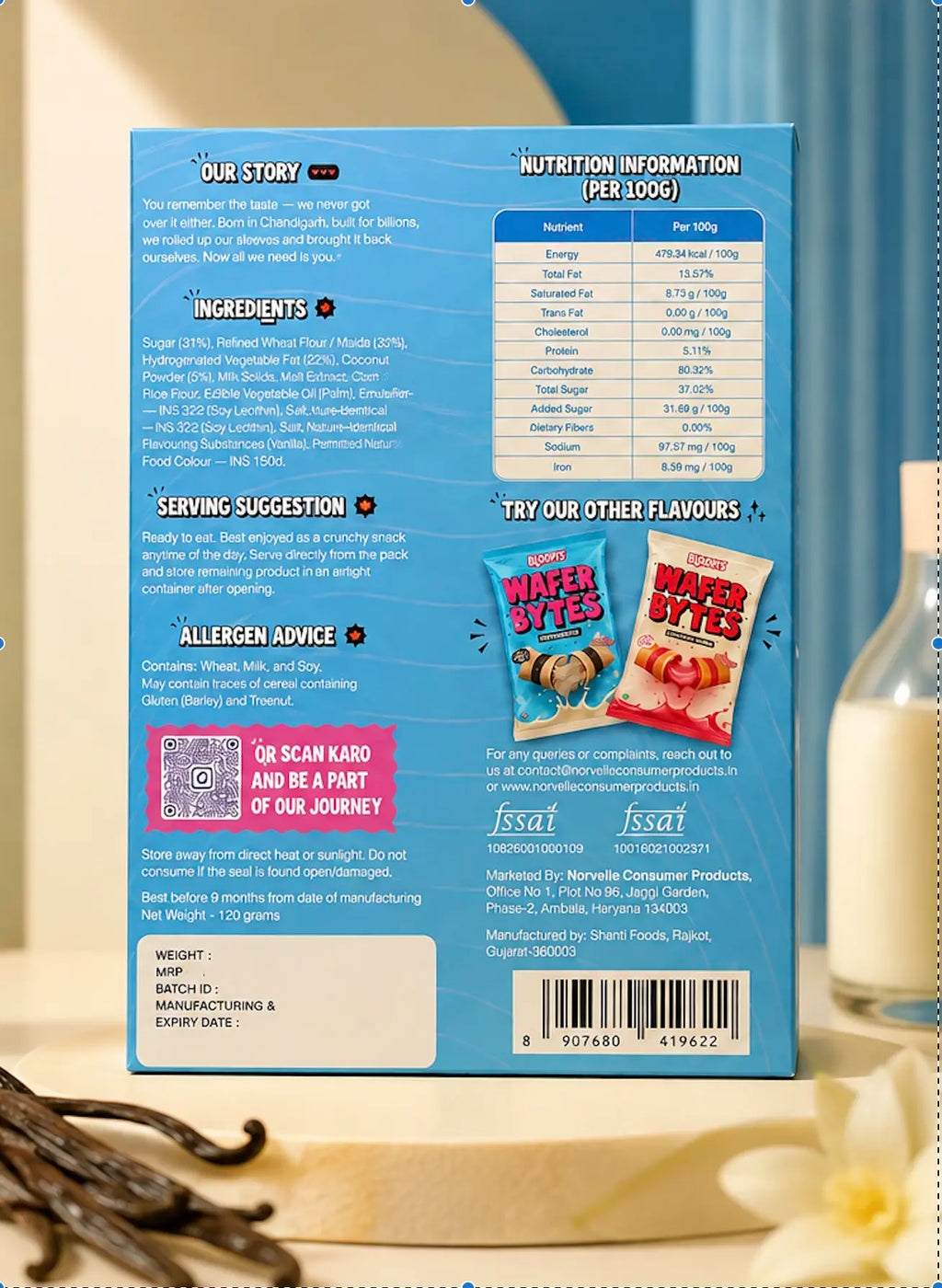 Daydream Vanilla Waffer Bytes